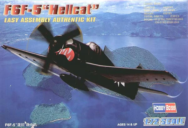 HobbyBoss 1/72 F6F-5 Hellcat Easy Kit 80260
